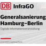 Infoveranstaltung der DB InfraGO 03.12.2025